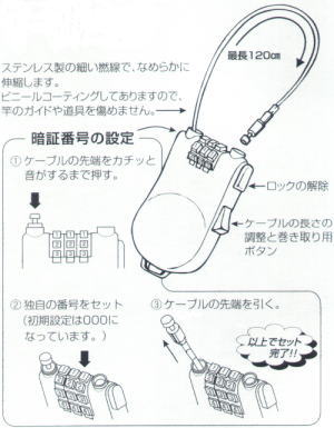 暗証番号の設定